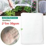 2x5m Horticultural Butterfly Insect Carrot Fly Frost Protection Netting Fleece