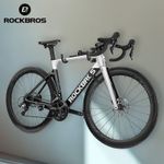 ROCKBROS Bike Wall Mounted Hanging Hook Bicycle Rack Retractable Carbon Steel