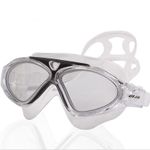 Unisex Adult Wide Frame Super Clear Anti Fog Lens Swimming Goggles Swim Glasses