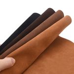 Leather Suede Sheets Soft Leather Square for DIY Shoes, Bags in 17X48in,23X36in