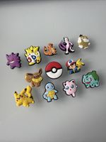 12 X Pokemon Shoe Charm Set Compatible With Crocs - Free Delivery 🚚