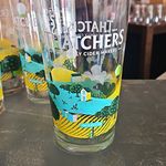 Thatchers Somerset Cider Makers Pint Glass Scenic Design Made in Britain