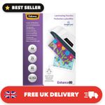 A4 Laminating Pouches - Gloss Finish - 25 Sheets - 160 Micron Clear & Durable