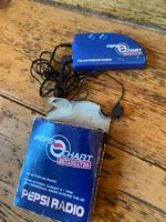 VINTAGE MINIATURE TRANSISTOR RADIO PEPSI CHART EXCLUSIVE