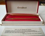 CONWAY STEWART GOLD PLATED BALLPOINT PEN & PENCIL SET. Circa 1960s