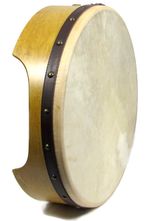 Waltons PRO 16in BODHRAN, Aged Oak frame, Heavy Goat Skin. Irish Folk Drum