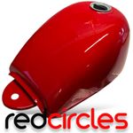 RED Z50 MONKEY BIKE FUEL PETROL GAS TANK fits MONKEYBIKE Z50A Z50R 