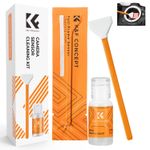 K&F CONCEPT 24mm Full Frame Sensor Cleaning Swab*6 + 20ml Sensor Cleaner DSLR