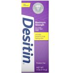 Desitin Diaper Rash Paste - Maximum Strength 113g Cream for Nappy Rash