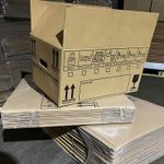 LARGE USED Cardboard Boxes House Moving- Removal Packing box CHEAP