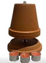 Terracotta Candle Eco Pot Heater Lamp