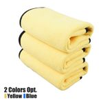 3PCS Microfiber Towels Cleaning Cloth For LED TV and Auto Detailing Polishing