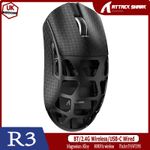 ATTACK SHARK R3 Magnesium Alloy Mouse 8K Wireless 46g SUPERLIGHT PAW3395 GM 8.0