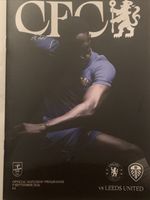 Chelsea FC vs Leeds United Carabao Cup  27.08.2026 programme+ team sheet MINT!!!