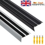 Anodised Aluminium Stair Nosing Edge Trim Step Nose Edging Nosings - 90 cm long