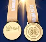 2025 FA Community Shield Replica Medal – Crystal Palace Winners