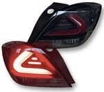 LED TAILLIGHTS for OPEL ASTRA H 05-10 VXR 3-DOORS black carDNA COUPE HATCHBACK