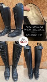 Felix Buehler Monza Genuine Leather Riding Boots Size 38