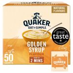 Quaker Oat So Simple Golden Syrup Porridge Sachets 36g x 50 Pack