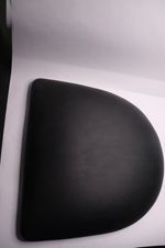 Feromin Corporation Restaurant Chair Cushion 1.4 High-Density Black Vinyl