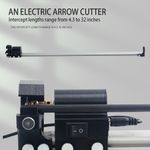 Archery Electric Arrow Shaft Cutter Mini Cut off Saw Tools Arrow Adjusting Tools