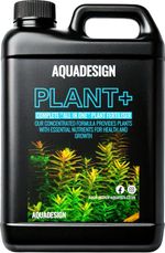 AquaDesign PLANT+ Complete Liquid Aquarium Plant Fertiliser Food 2500ml