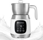 Maestri House Milk Frother with Variable Temperature and Foam Strength, 12-in-1