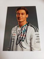 GEORGE RUSSELL MERCEDES F1  DRIVER HAND SIGNED PHOTO 6" X 4".