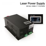 MYJG-100W-Y 100W CO2 Laser Power Supply with Current Display for 100W Laser Tube