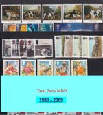 GB MNH Commemorative Issues in Full Years for 1980-2009 - Select from List