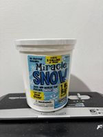 2x Fluffy Instant Xmas Miracle Snow Powder 450g Artificial Christmas Decoration