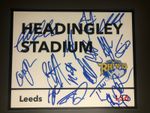 2026 Leeds Rhinos Squad Signed Street Sign COA