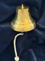 Vintage Brass Ships Bell Dragon Fly