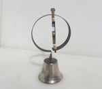 Victorian Servant Butler Bell Brass Butler Iron Crank Antique Vintage Old