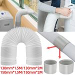 Portable AC Exhaust Pipe Hose Tube Connector Interface Mobile Air Conditioning