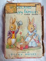 Complete Woodland Happy Families Card Game Pre-1950 Vintage 2-4 Players