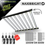 Maxibright Varidrive 500w/720w/1000w Intergrated Ballast LED Grow Light Linkable