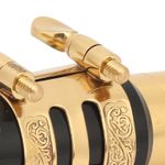 New Alto Sax Mouthpiece Kit With Cap Ligature Metal Brass Saxophone Accessories