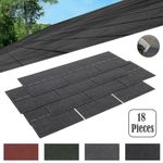 Self Adhesive Felt Roofing Shingles Shed Asphalt Roof Shingle 18PCS Sticky Tiles