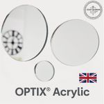 Round Acrylic Mirror Discs | 3cm–85cm Diameter | Craft, DIY, Wall Decor, Optix,