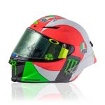 Valentino Rossi VR46 1:5 Scale Moto GP Mini Helmet Mugello 2018