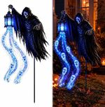 Halloween Solar Ghost Stake Light Outdoor Garden Yard Pathway Decoration