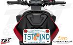 TST Industries integrated tail light Yamaha MT07 2018 - 2024