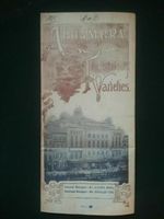 1895 VICTORIAN THEATRE PROGRAMME BOOKLET  ALHAMBRA THEATRE OF VARIETY **(Repro)*