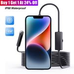 Borescope Endoscope DirectPlug for iPhone iOS Camera Waterproof Snake Inspection