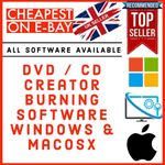 DVD CD Burning Burner creator making software Windows and MacOSX
