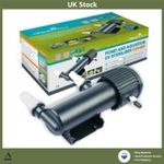 Crystal Clear Pond UV Steriliser Clarifier Filter 7w 1200L/H 2000L