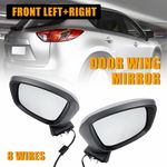Pair For Mazda CX-5 CX5 2011-2014 L+R Door Wing Mirror Power Folding Heated