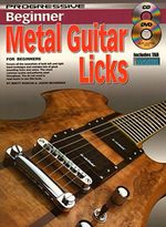 Electric Guitar - Metal Guitar Licks - Book  -M7