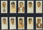 NOSTALGIA REPRINTS - CRICKETERS 1901 (WILLS) - FULL SET OF 50 CARDS